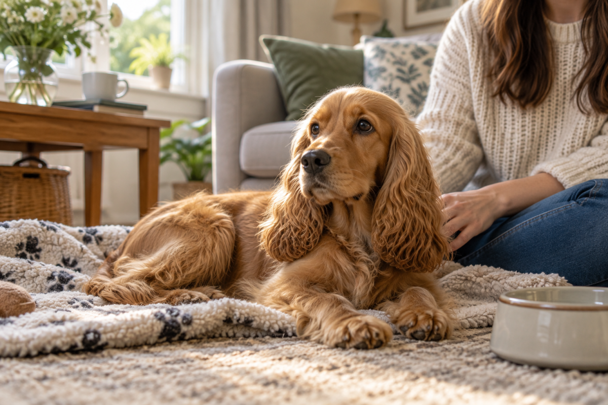 Cocker Spaniel First Season: Signs to Notice and What to Do